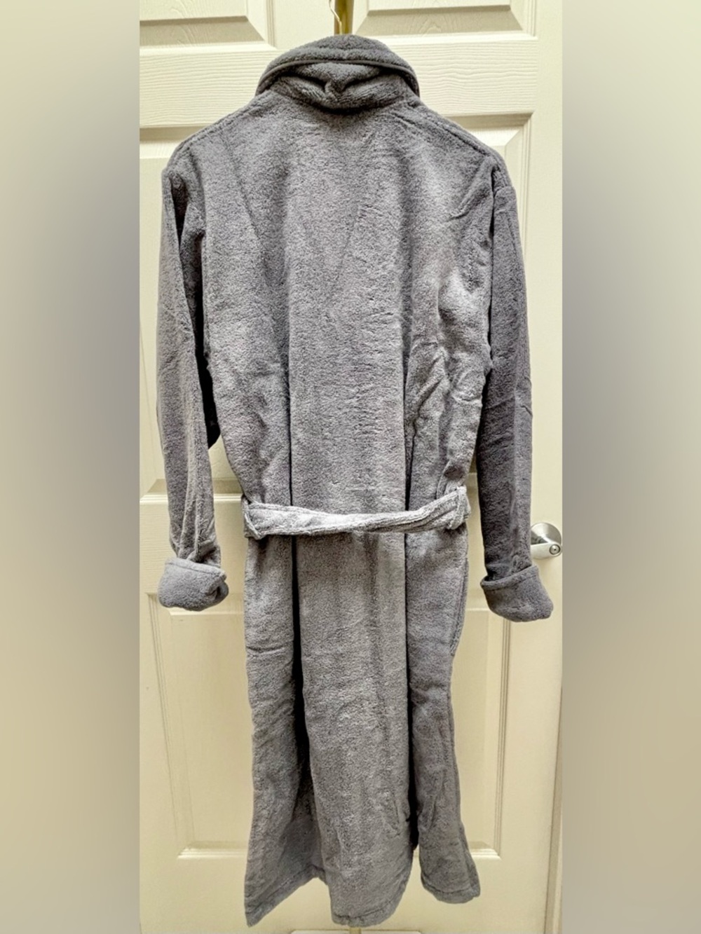 Brooklinen Super Plush Robe, Graphite - Large - Picture 5 of 9